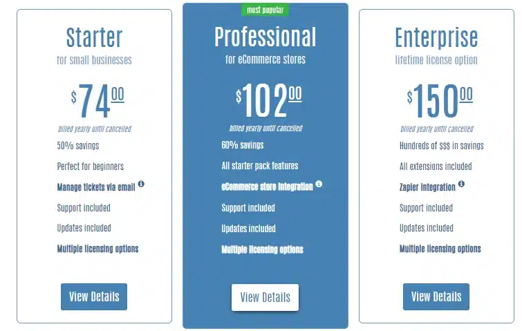 10 Best Support Ticket Systems for WordPress Site in 2025 25 Pricing of KB Support
